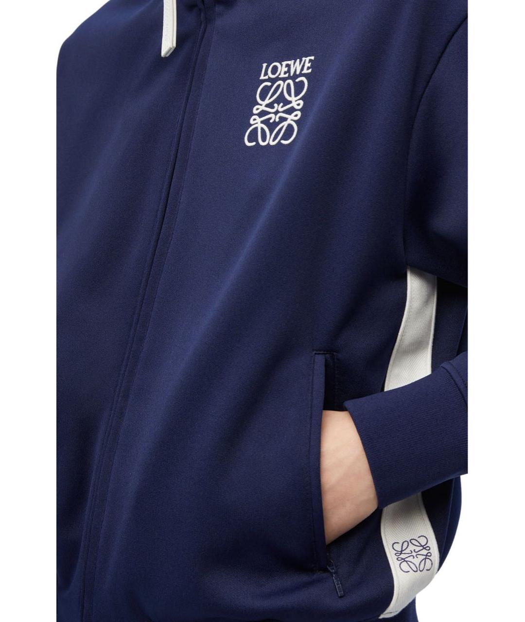 LOEWE Темно-синий костюм с брюками, фото 4