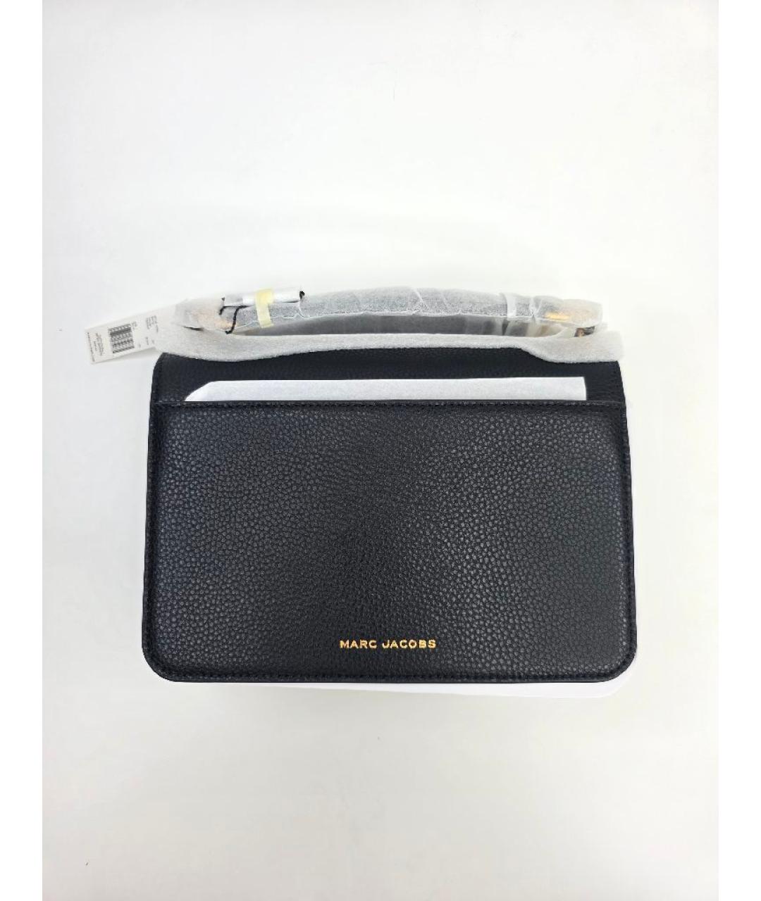 MARC JACOBS Черная кожаная сумка через плечо, фото 6