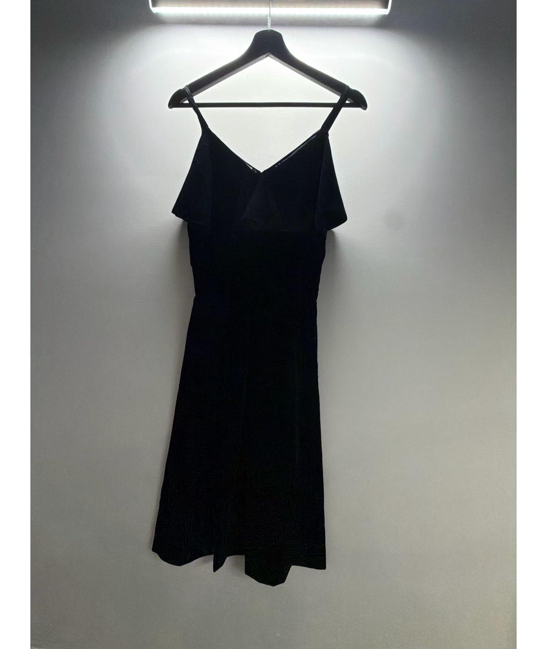 BLUGIRL Черное велюровое вечернее платье, фото 5