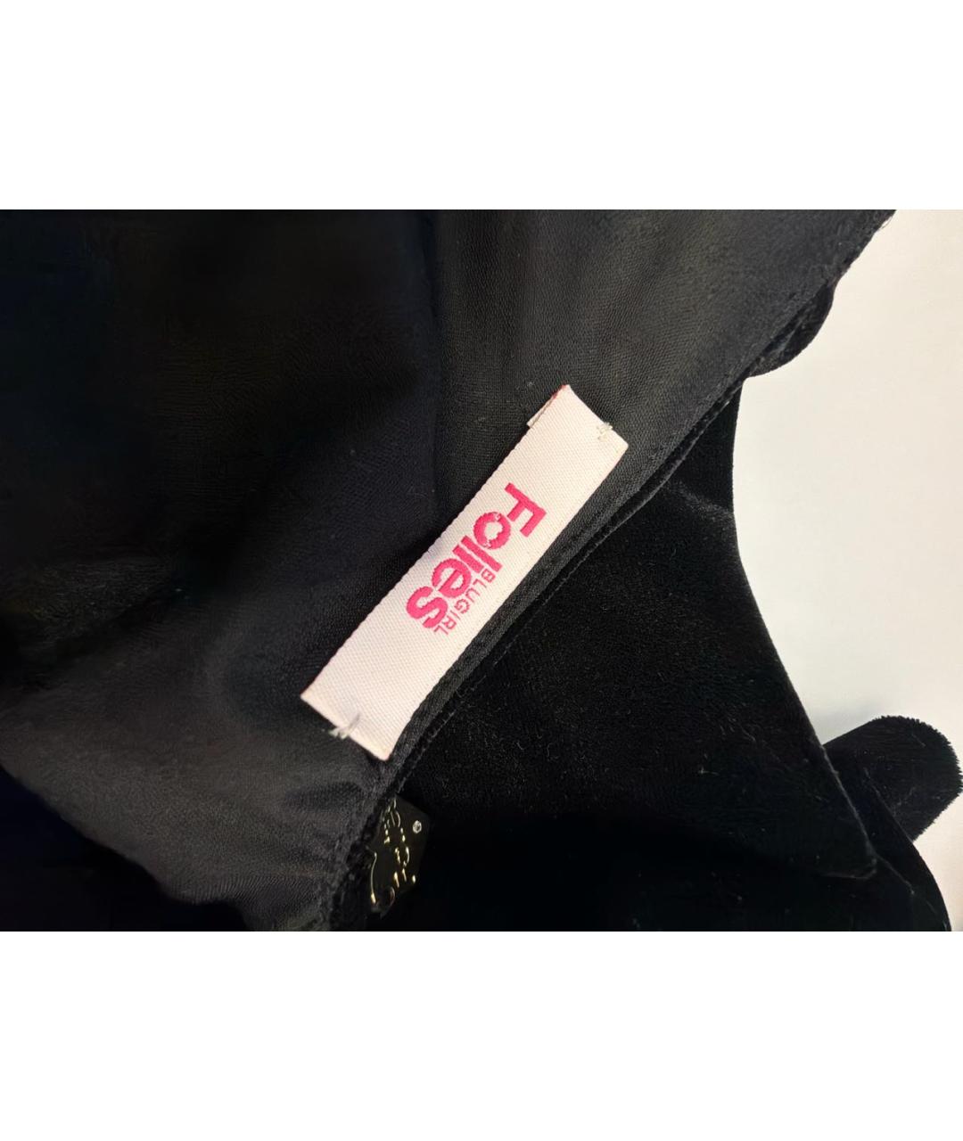 BLUGIRL Черное велюровое вечернее платье, фото 3