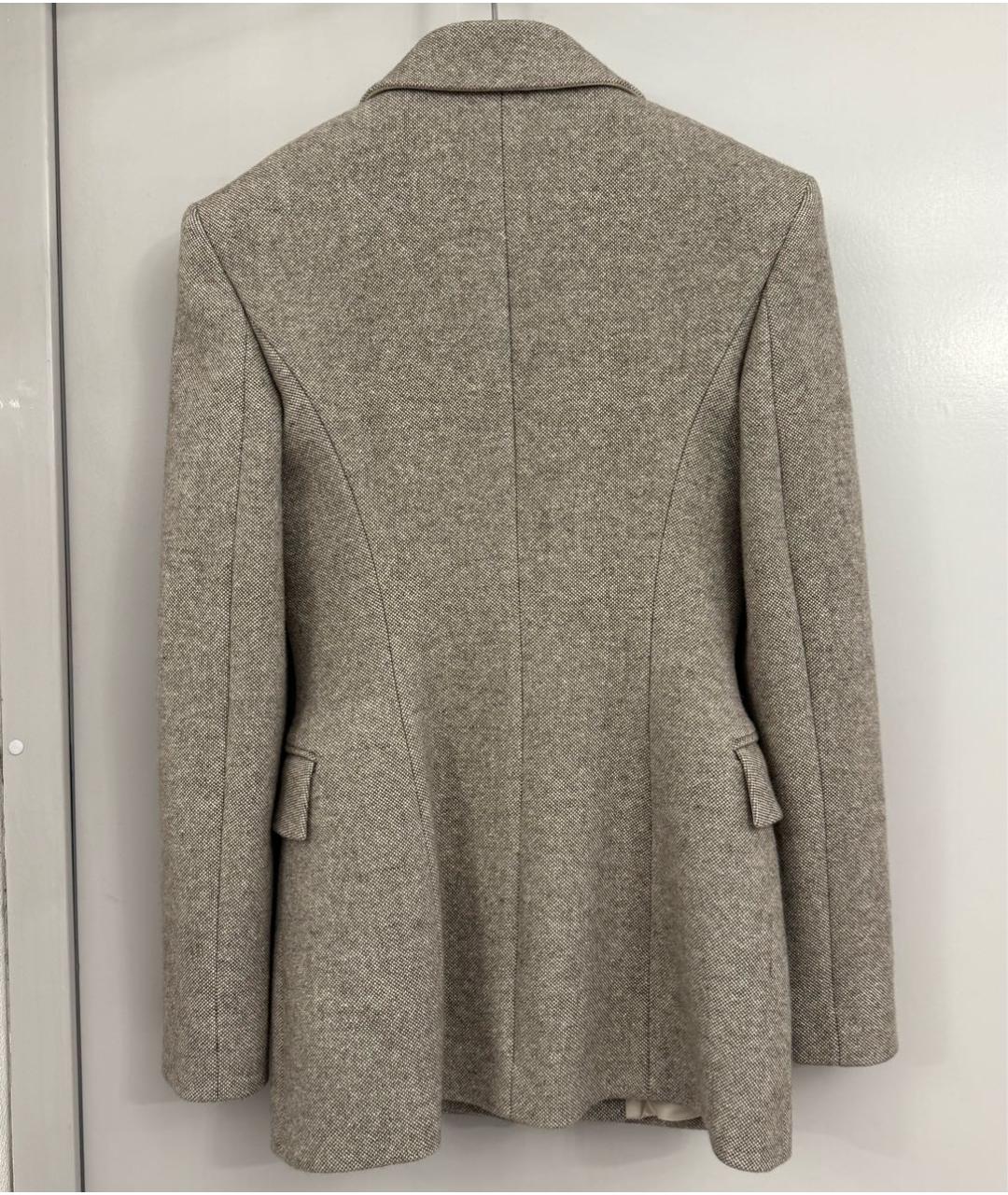 MAGDA BUTRYM Бежевый шерстяной жакет/пиджак, фото 2