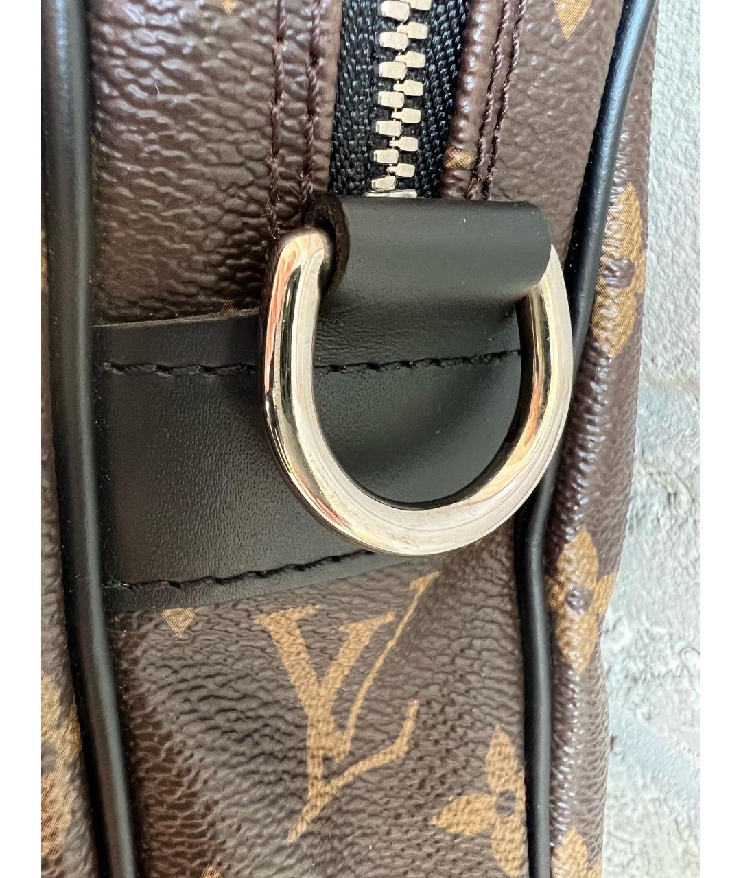 LOUIS VUITTON Коричневая сумка на плечо, фото 8