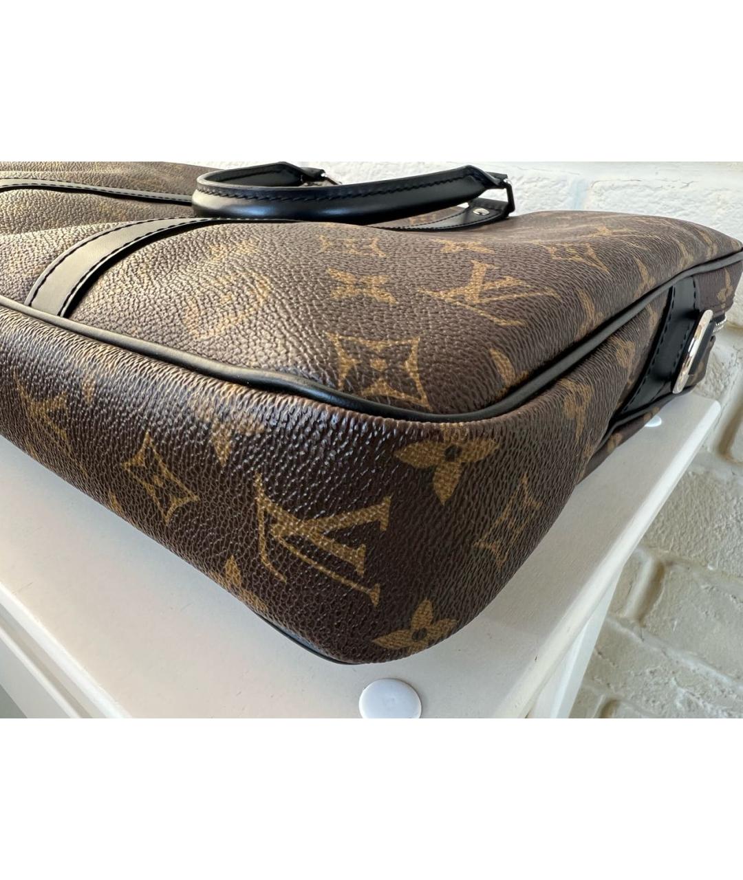 LOUIS VUITTON Коричневая сумка на плечо, фото 6