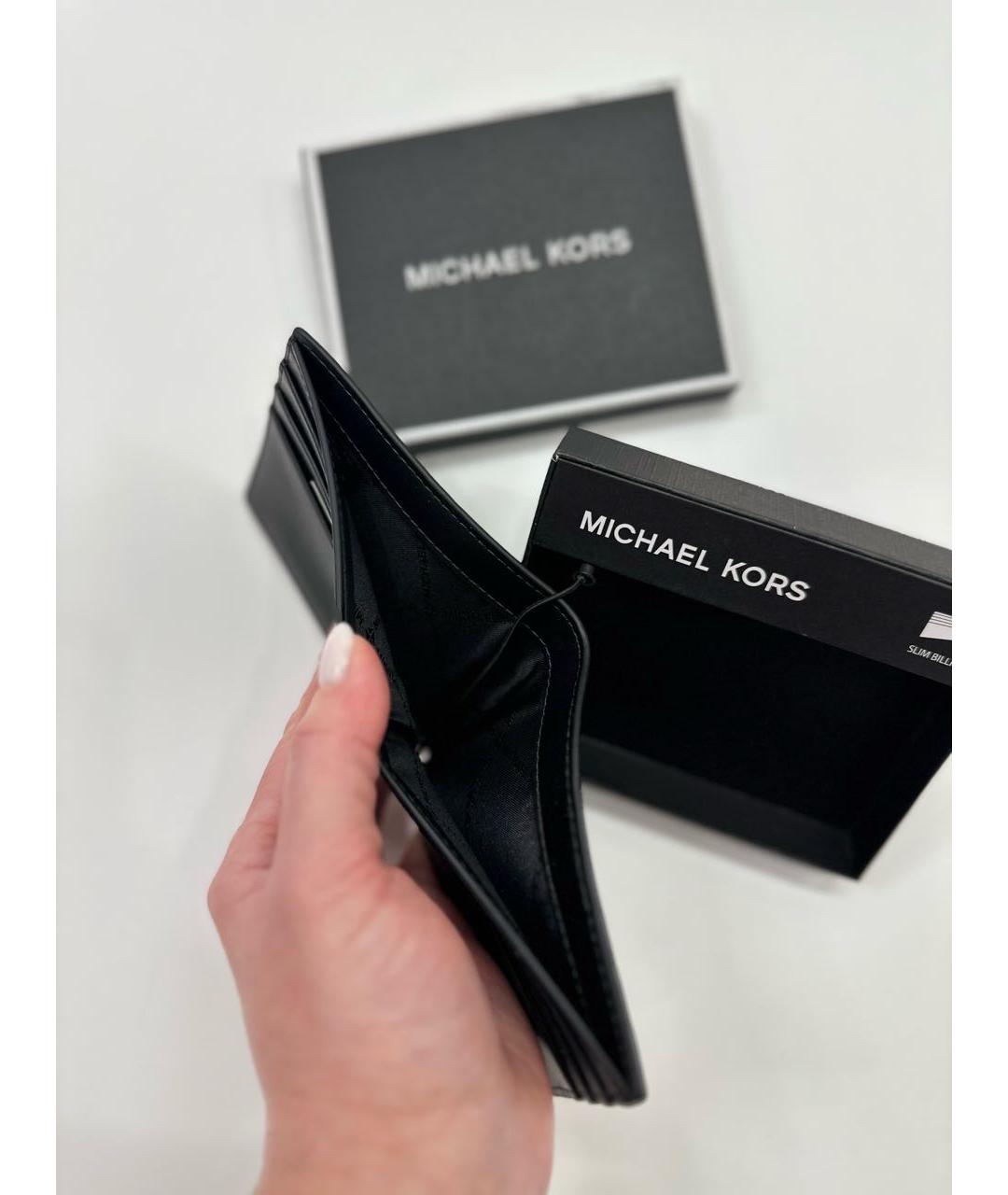MICHAEL KORS Черный кошелек, фото 4
