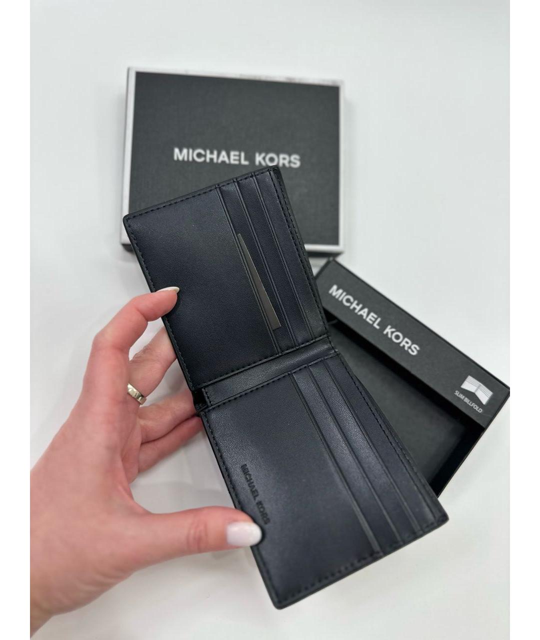 MICHAEL KORS Черный кошелек, фото 3