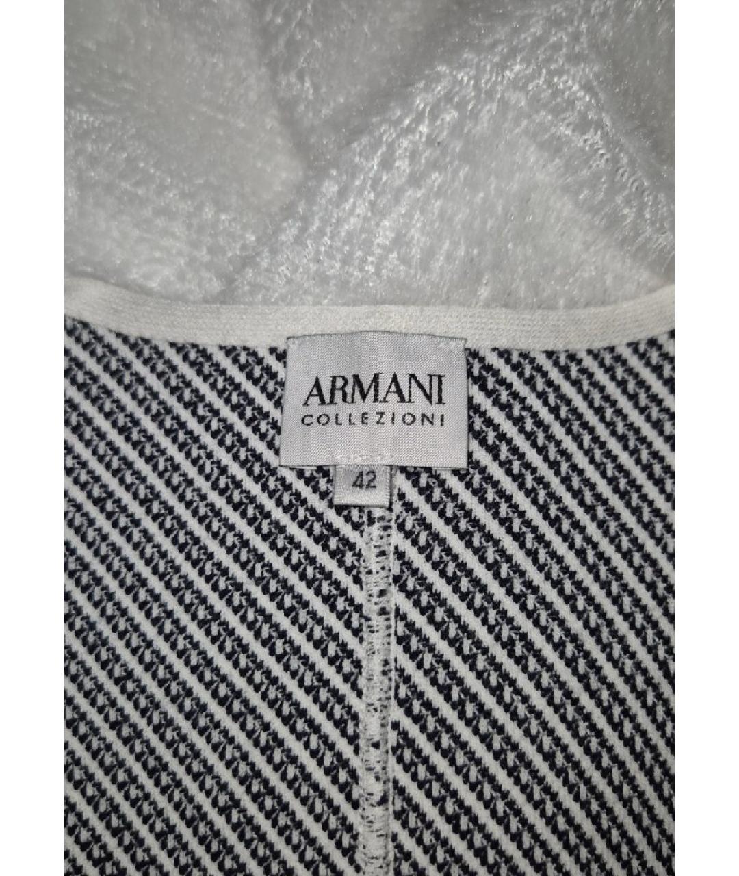 ARMANI COLLEZIONI Белый вискозный кардиган, фото 3