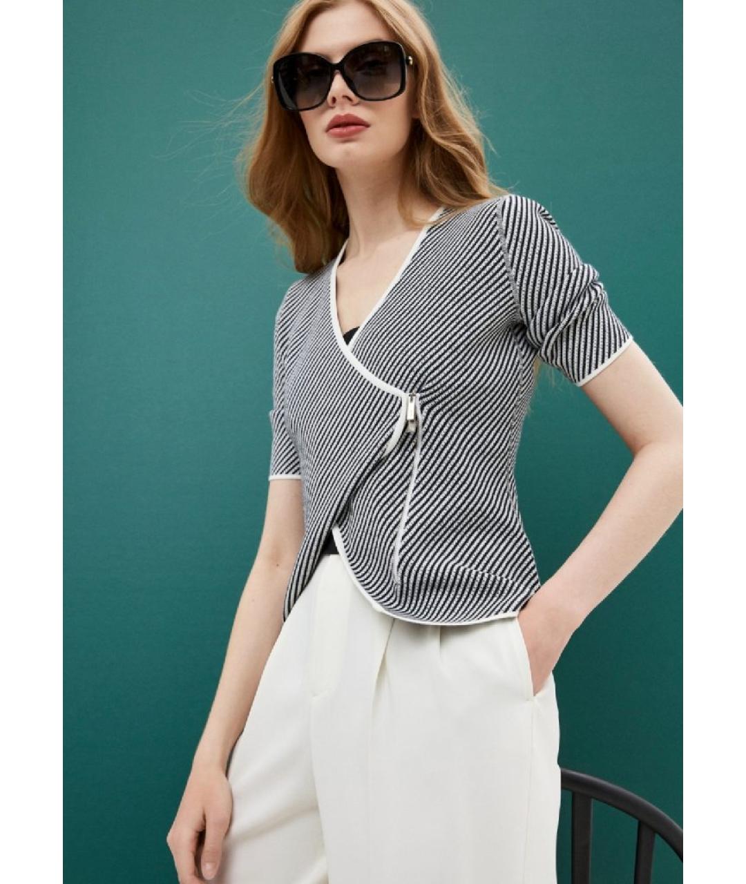 ARMANI COLLEZIONI Белый вискозный кардиган, фото 5