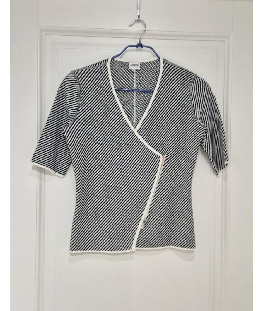 ARMANI COLLEZIONI Белый вискозный кардиган, фото 10