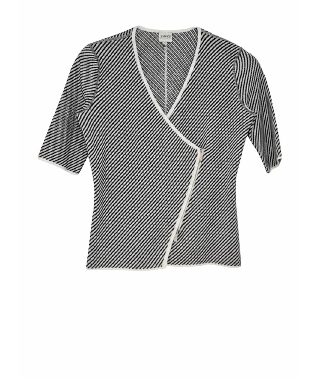 ARMANI COLLEZIONI Белый вискозный кардиган, фото 1