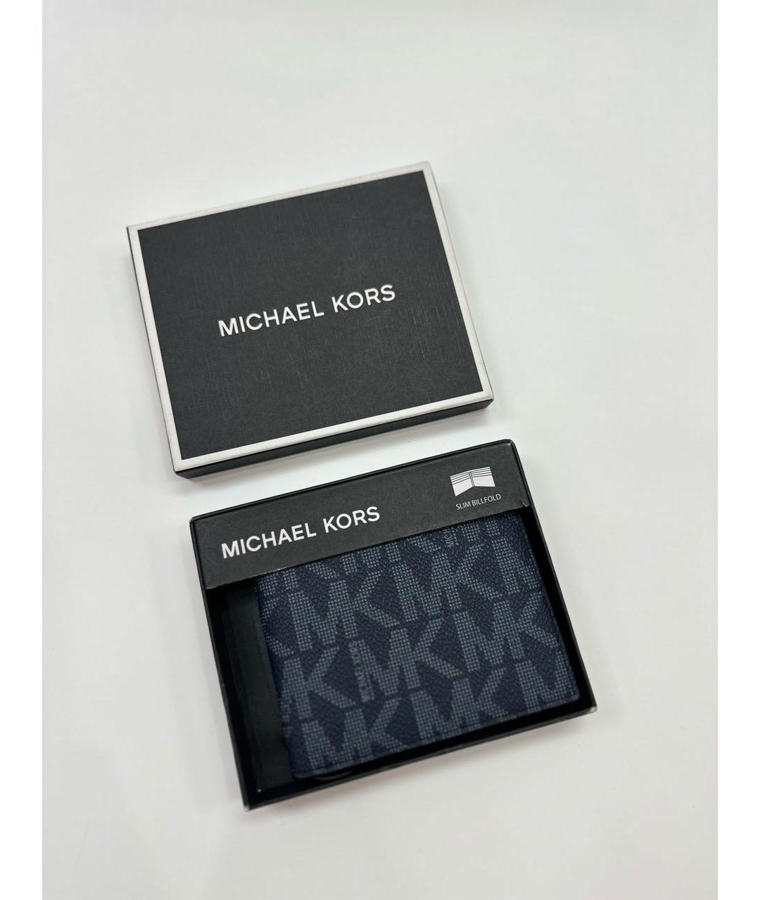 MICHAEL KORS Темно-синий кошелек, фото 2