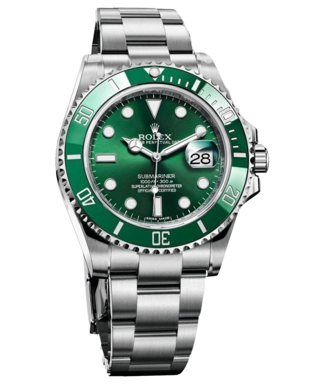 ROLEX Зеленые часы, фото 1