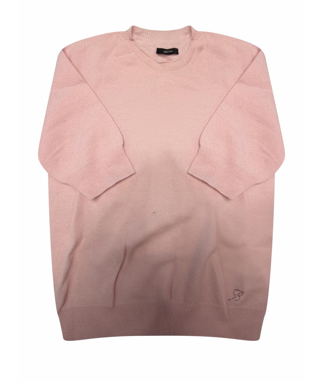 BLUMARINE Розовый шерстяной джемпер / свитер, фото 1