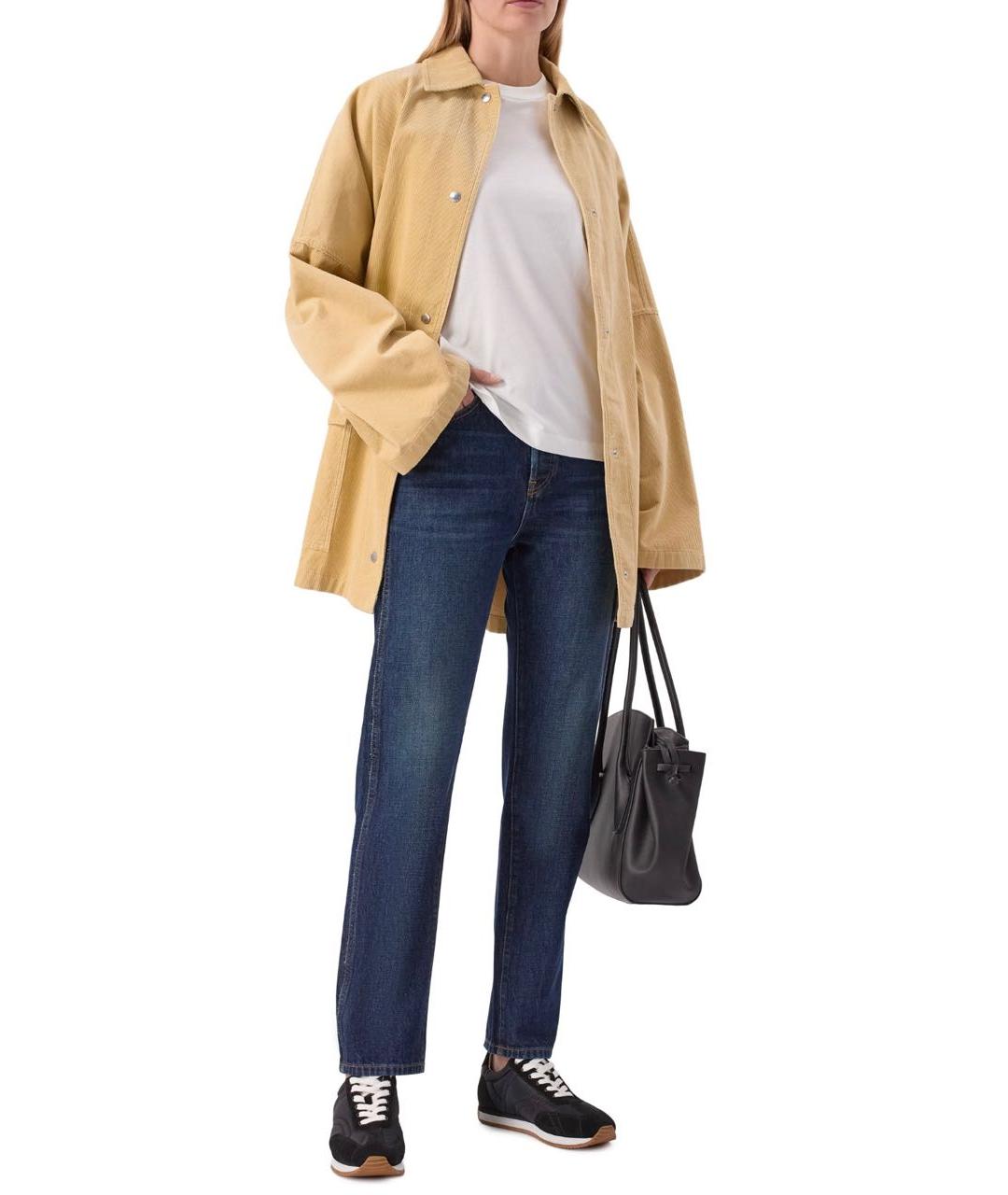 JIL SANDER Белая хлопковая футболка, фото 4