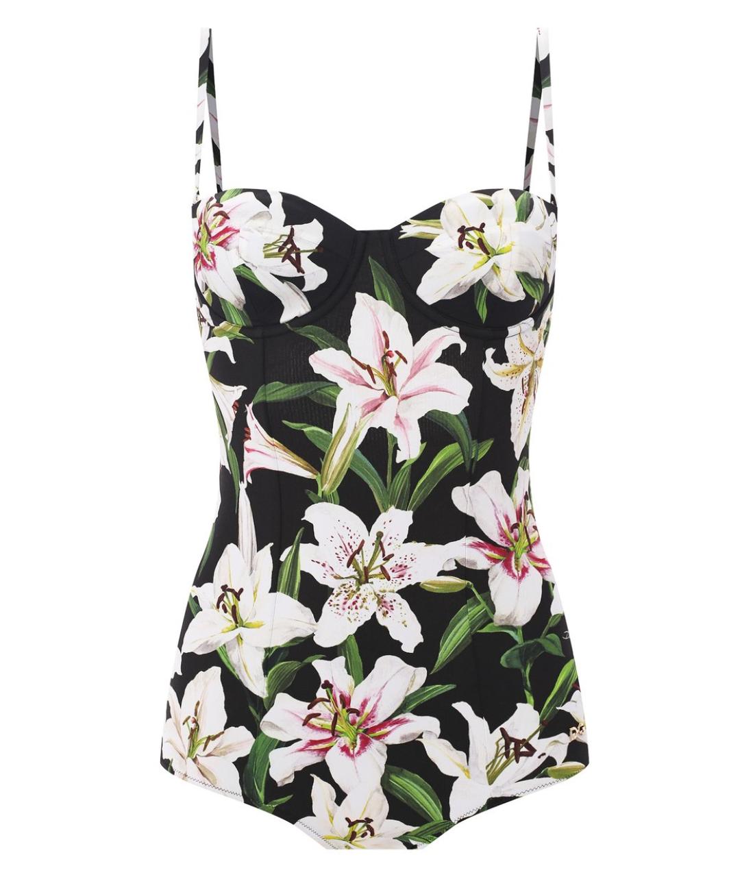 DOLCE&GABBANA Мульти полиамидовый купальник, фото 1