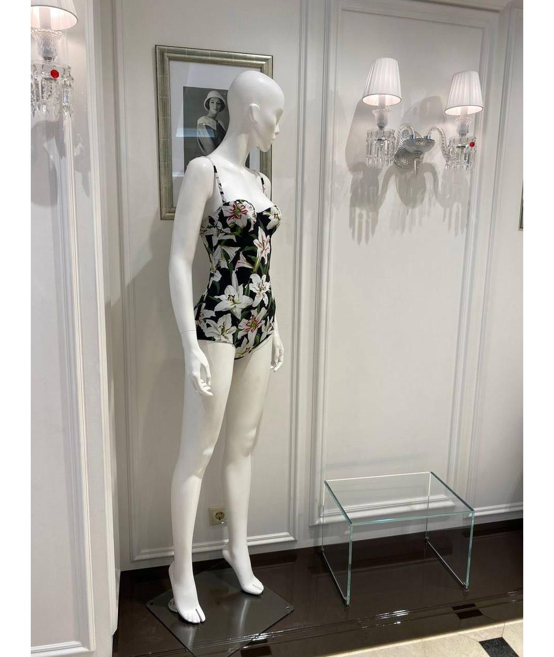 DOLCE&GABBANA Мульти полиамидовый купальник, фото 3