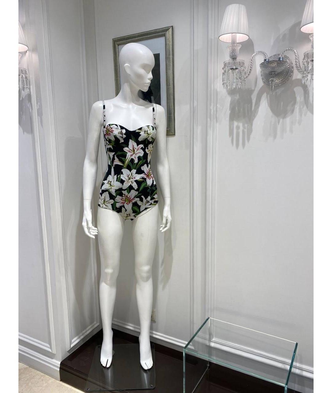 DOLCE&GABBANA Мульти полиамидовый купальник, фото 2