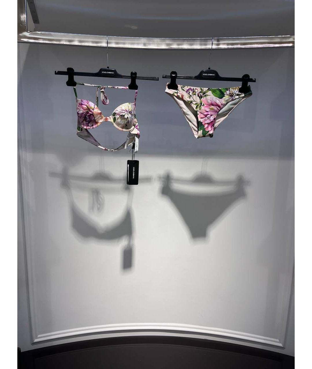 DOLCE&GABBANA Мульти полиамидовый купальник, фото 4