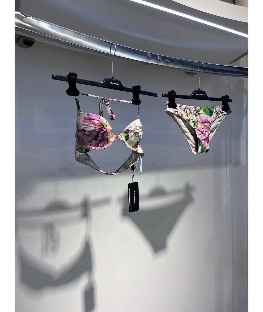 DOLCE&GABBANA Мульти полиамидовый купальник, фото 3