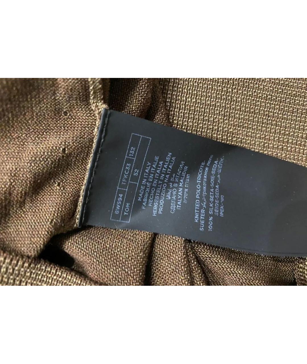 TOM FORD Коричневая футболка, фото 5