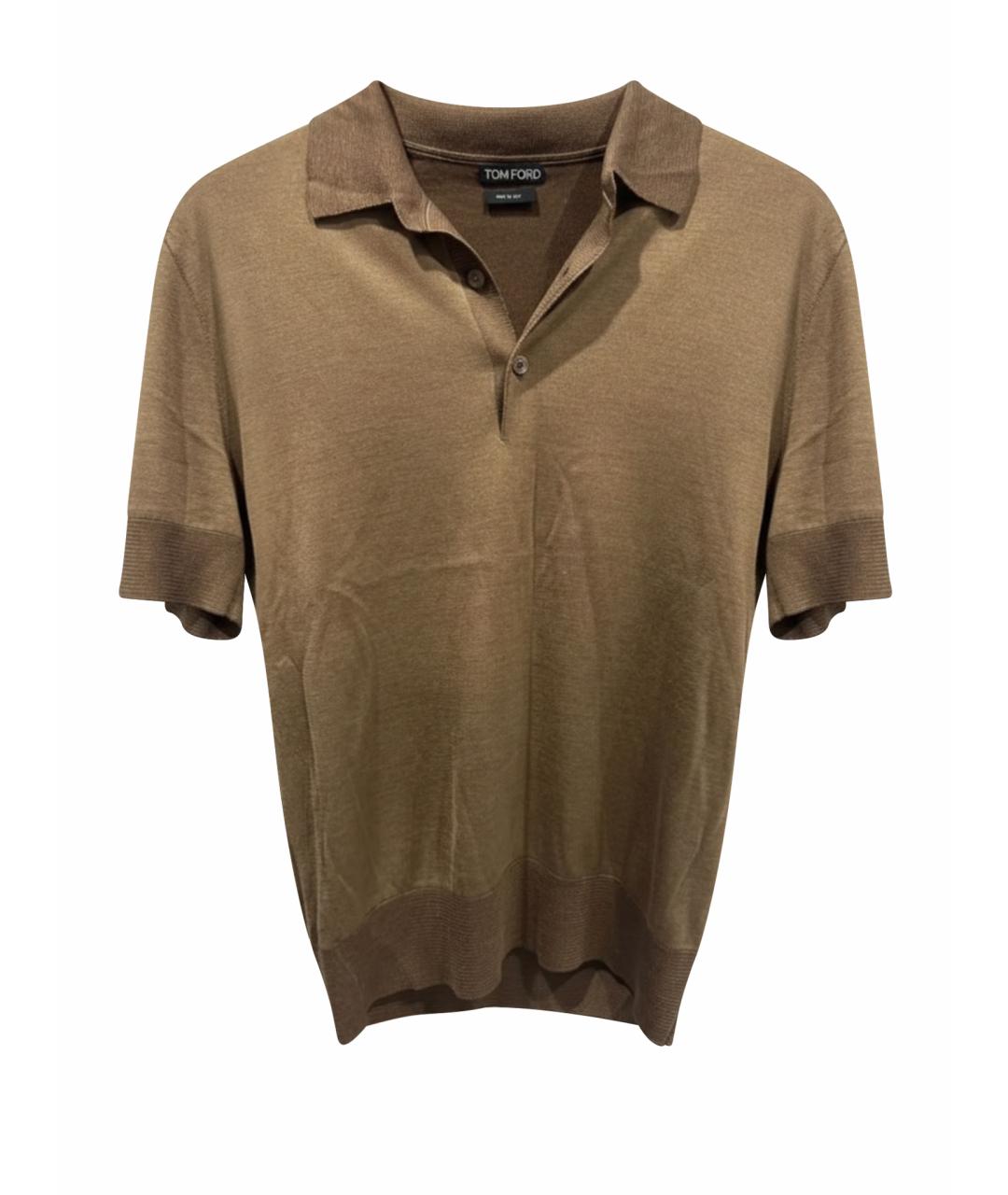 TOM FORD Коричневая футболка, фото 1
