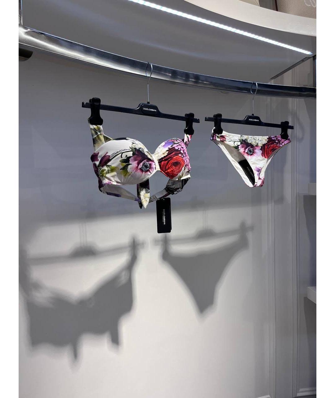 DOLCE&GABBANA Мульти полиамидовый купальник, фото 3