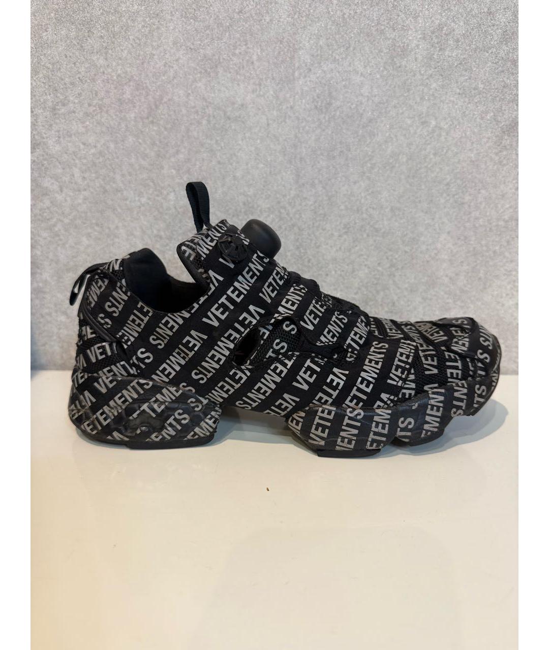 VETEMENTS Черные кроссовки, фото 8