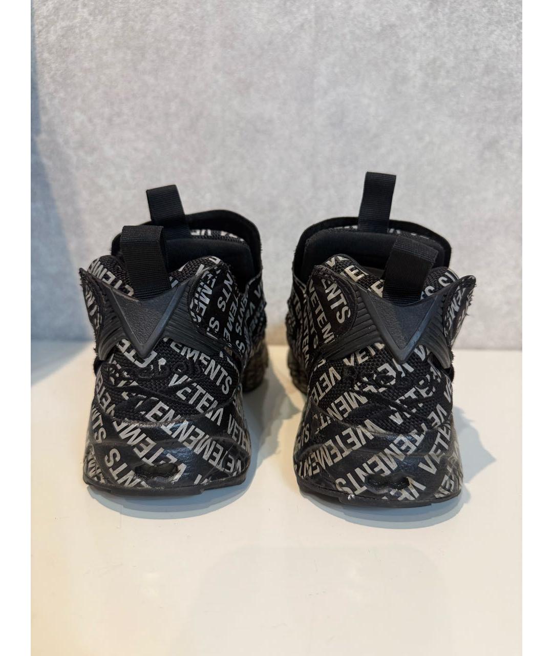 VETEMENTS Черные кроссовки, фото 3