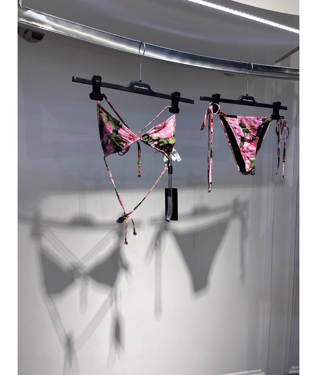 DOLCE&GABBANA Мульти полиамидовый купальник, фото 3