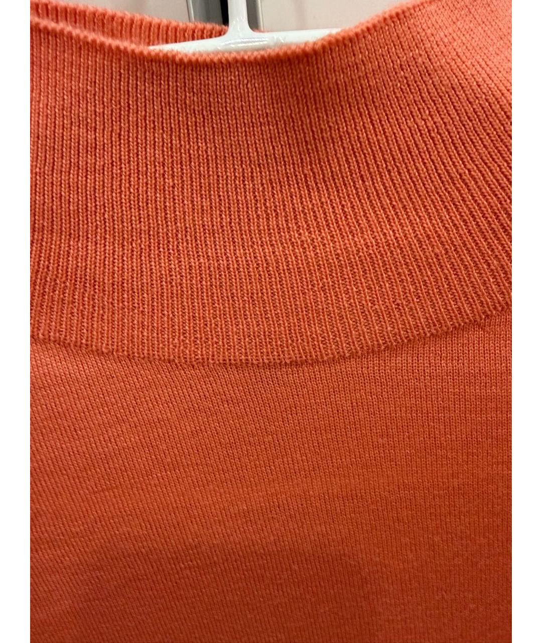 PESERICO Коралловая шерстяная водолазка, фото 4