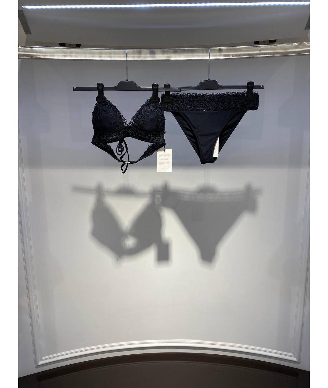 CHARO RUIZ Черный полиамидовый купальник, фото 4