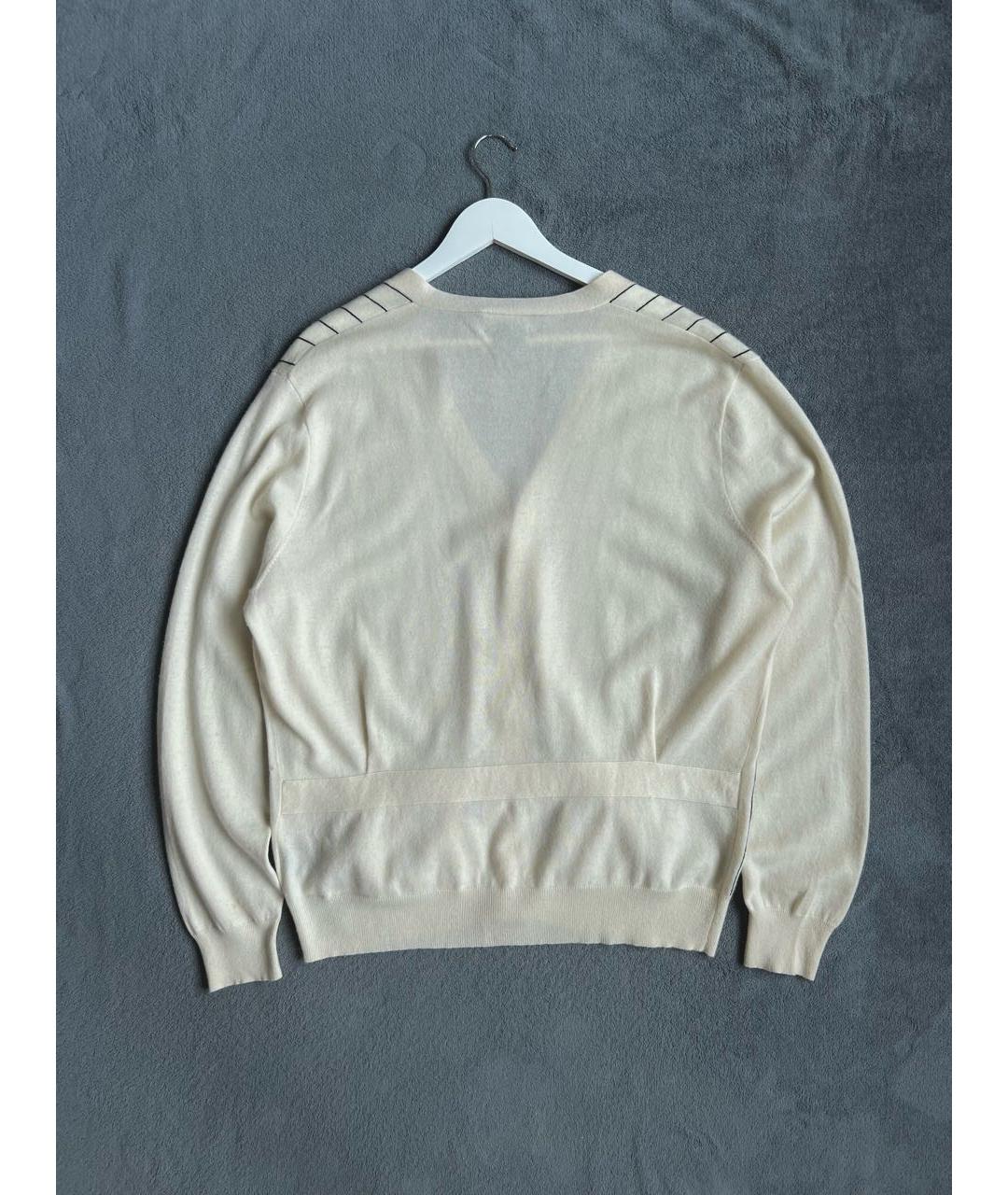 POLO RALPH LAUREN Бежевый кашемировый кардиган, фото 3