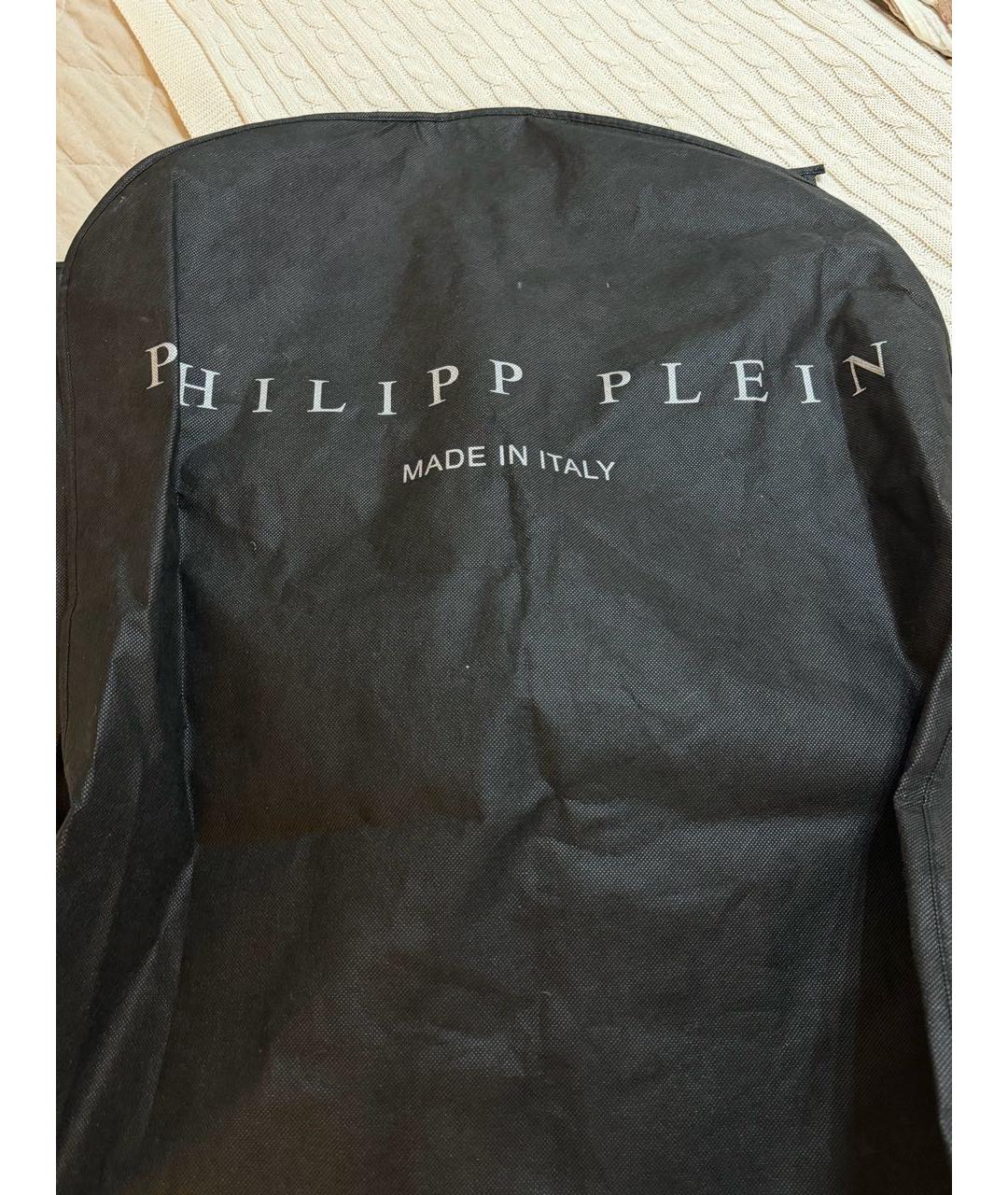 PHILIPP PLEIN Бежевый хлопковый жакет/пиджак, фото 8