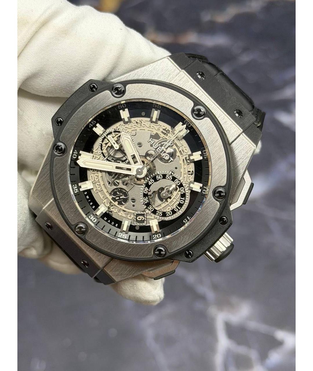 HUBLOT Серебряные часы, фото 4