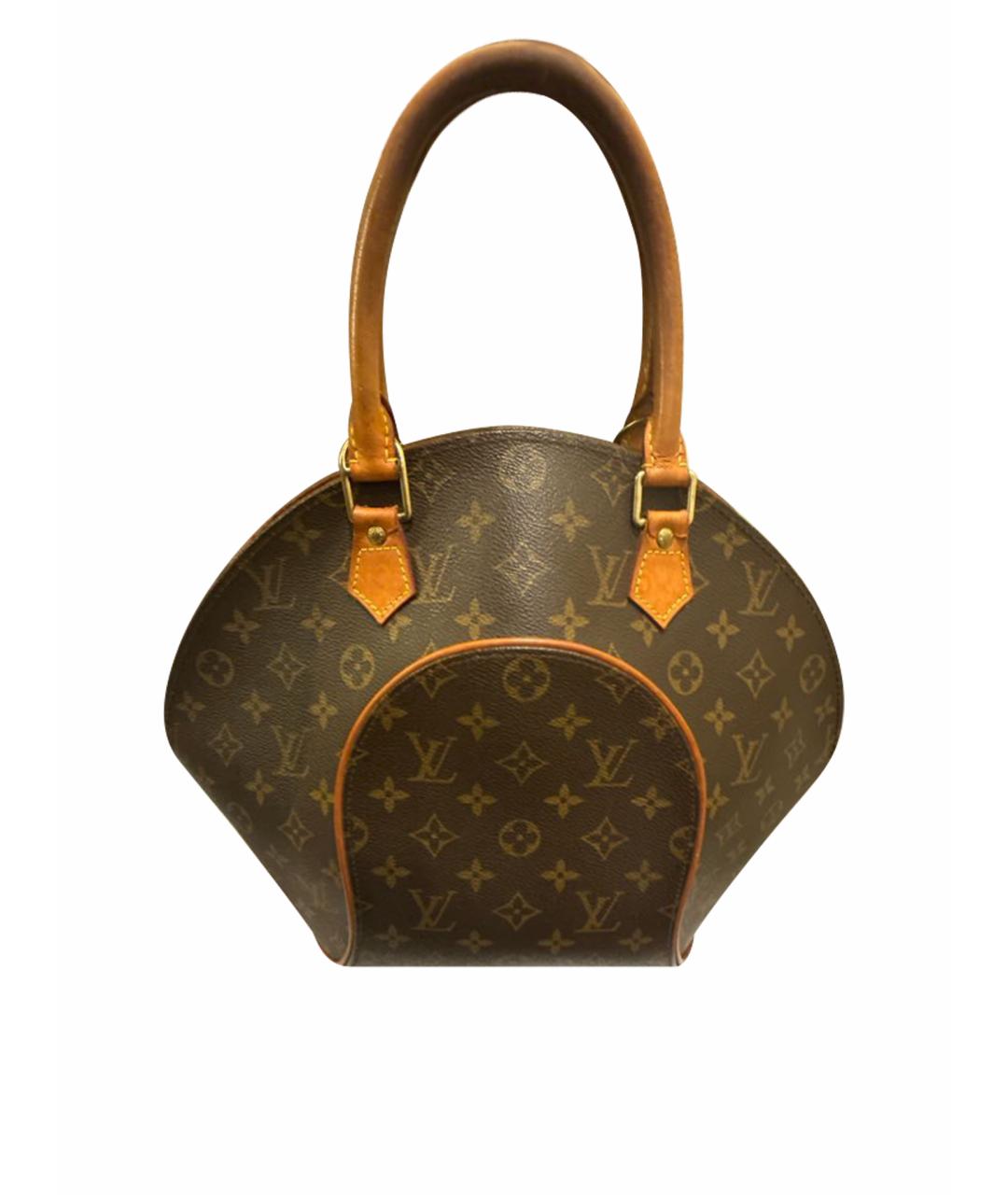 LOUIS VUITTON Коричневая сумка с короткими ручками, фото 1