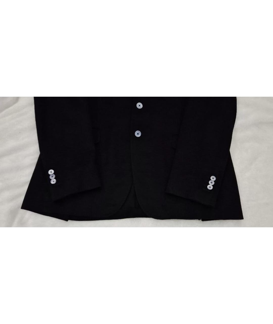 PAL ZILERI Черный кашемировый пиджак, фото 4