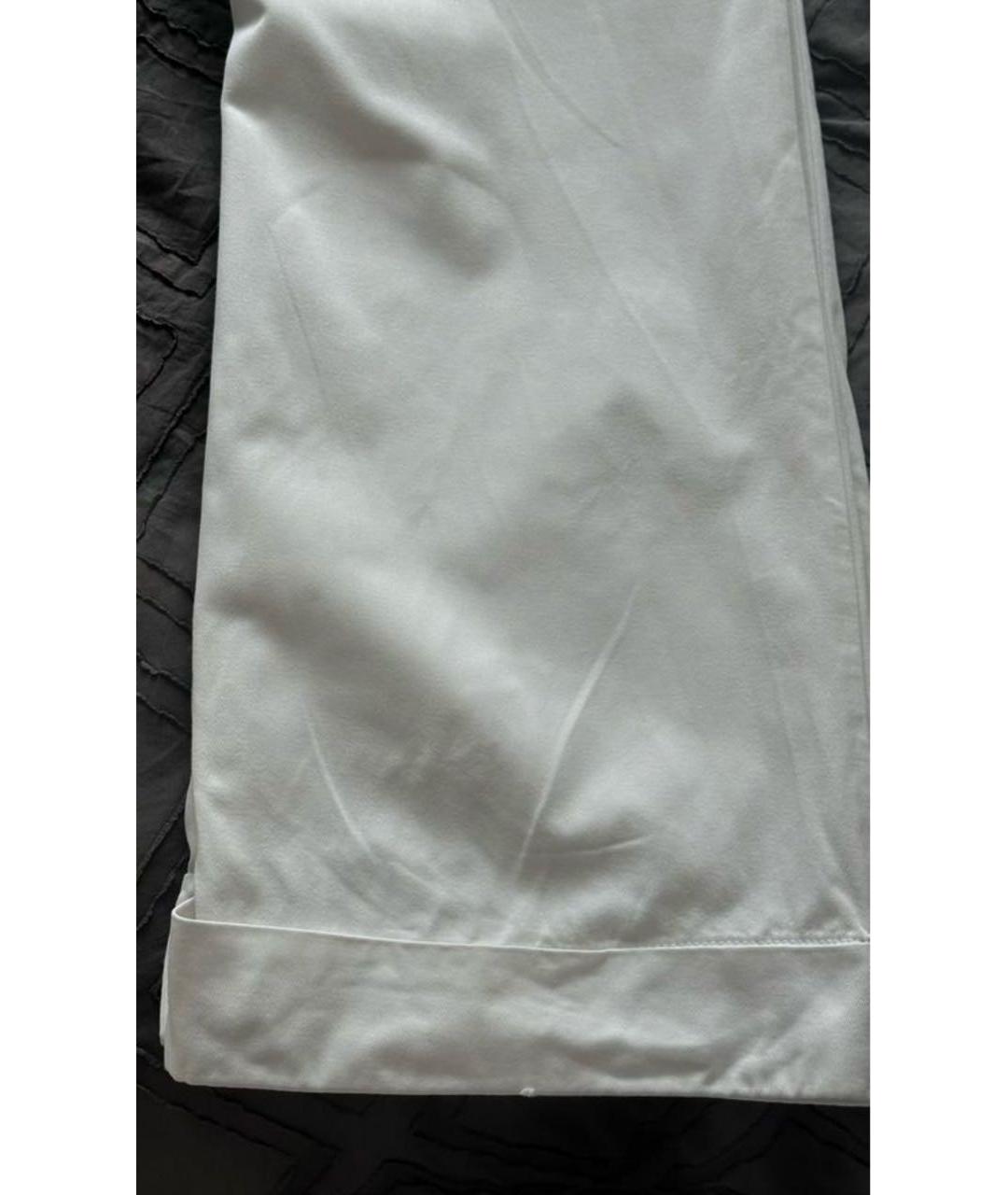 GUCCI Белые хлопковые джинсы клеш, фото 2