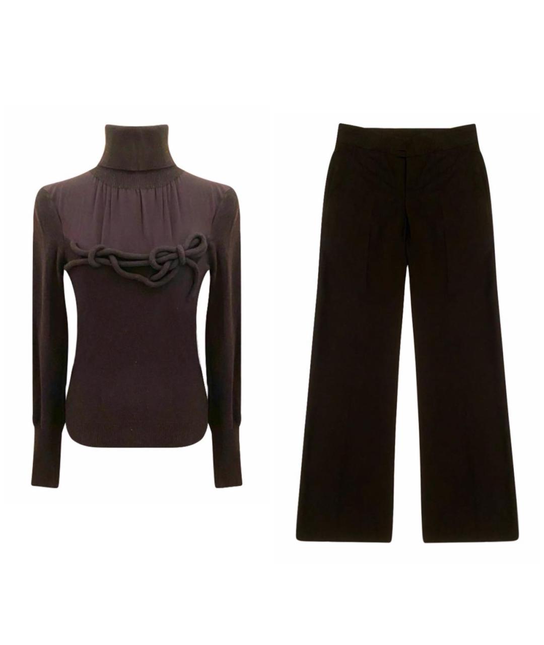 RED VALENTINO Черный костюм с брюками, фото 1