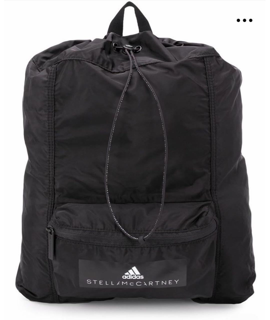 ADIDAS BY STELLA MCCARTNEY Черный тканевый рюкзак, фото 9
