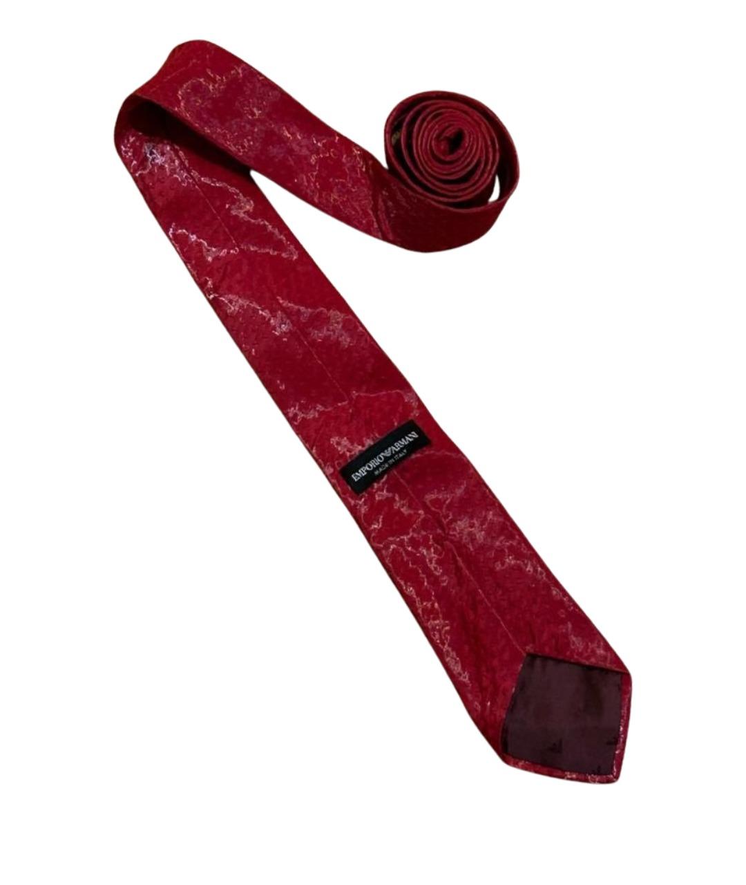 EMPORIO ARMANI Красный галстук, фото 1