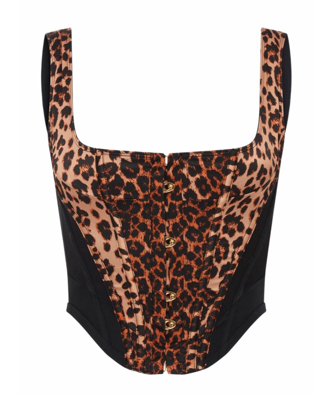 AGENT PROVOCATEUR Мульти шелковый корсет, фото 1