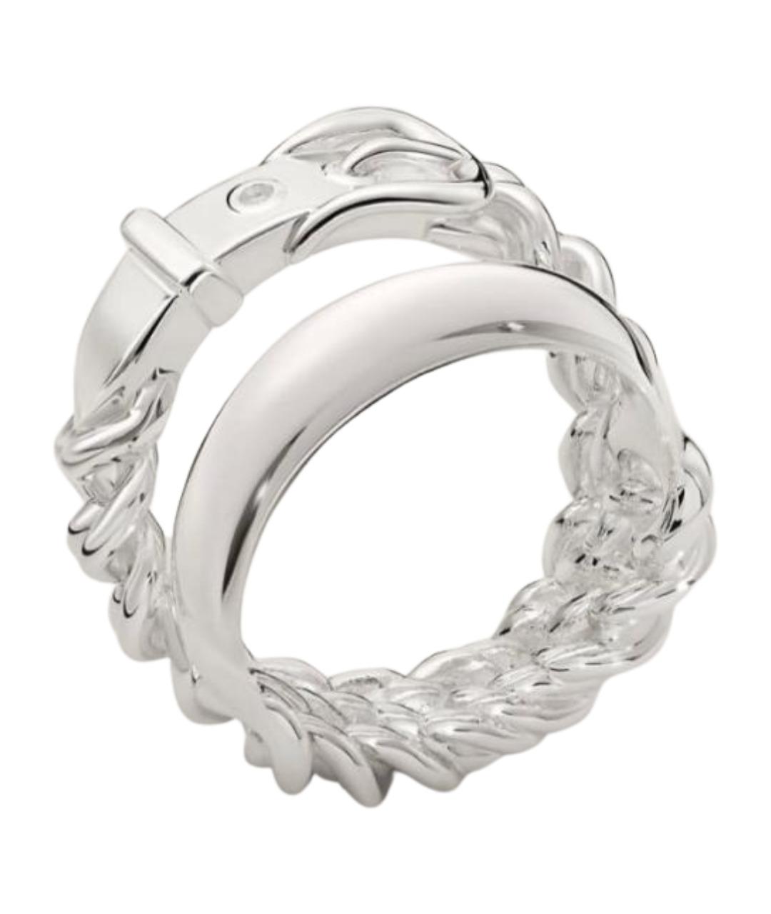 HERMES Серебряное серебряное кольцо, фото 1