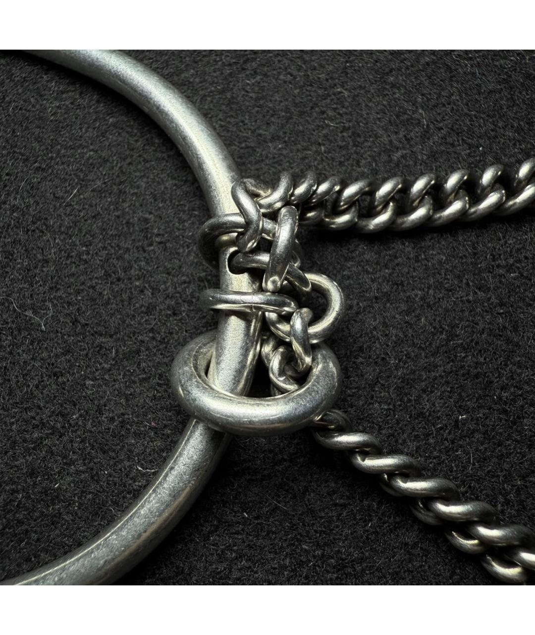 ANN DEMEULEMEESTER Серебрянный серебряный браслет, фото 6