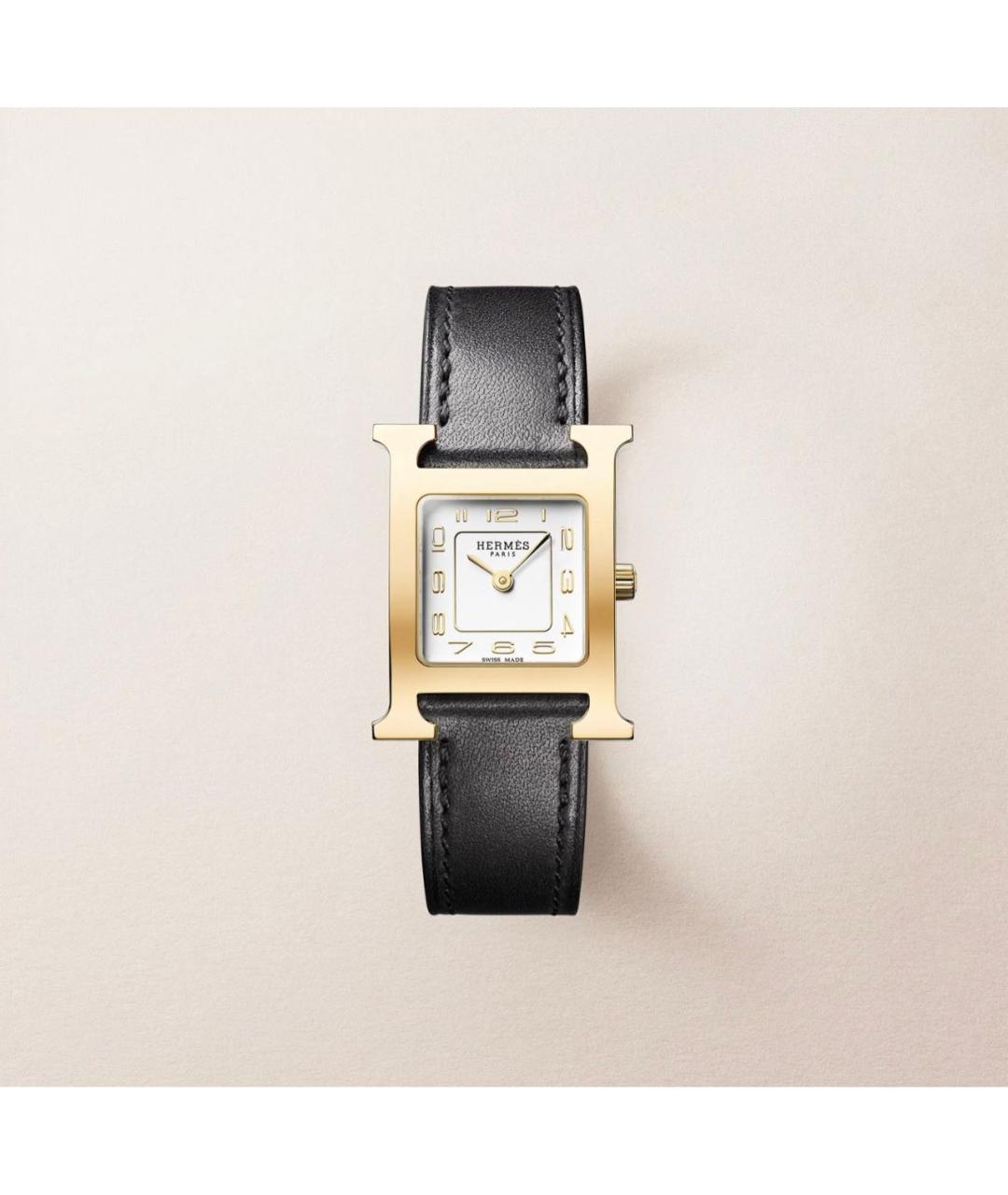 HERMES Золотые стальные часы, фото 3