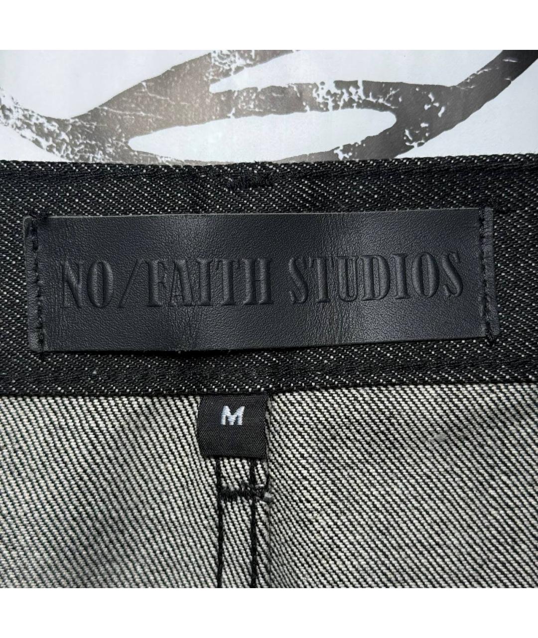 NO/FAITH STUDIOS Черные джинсы, фото 8