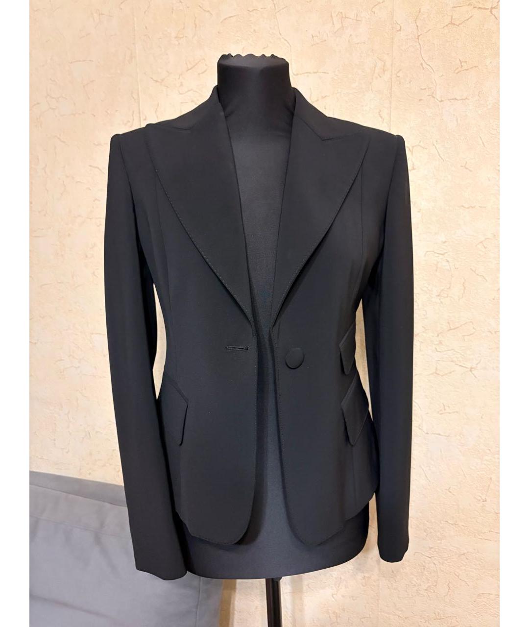 TOM FORD Черный полиэстеровый жакет/пиджак, фото 5