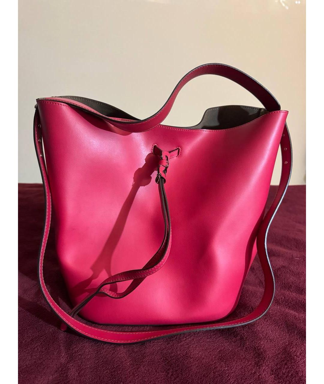 FURLA Красная кожаная сумка тоут, фото 7