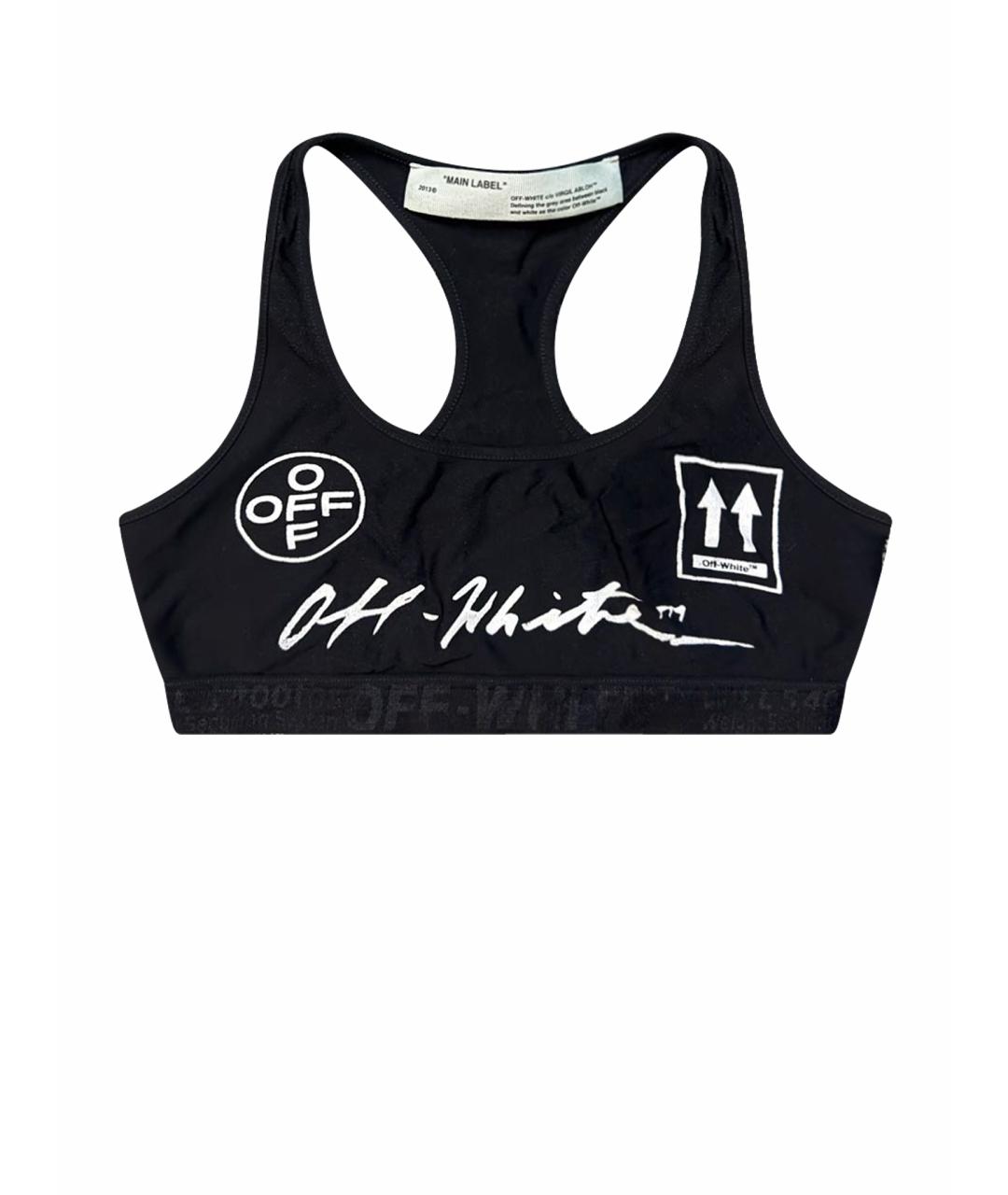 OFF-WHITE Черная майка, фото 1