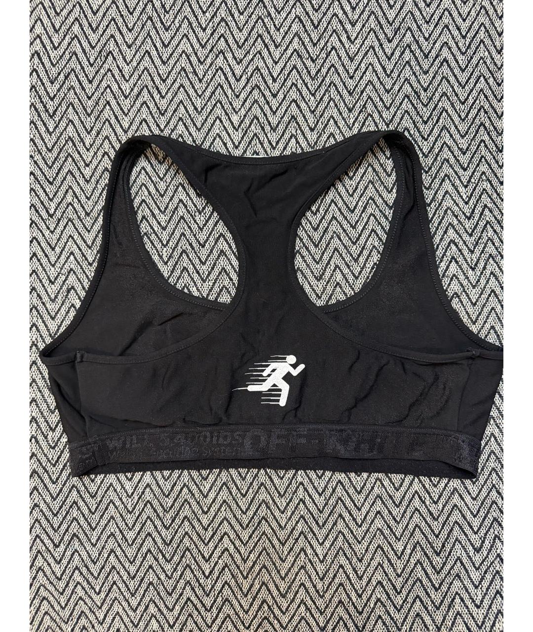 OFF-WHITE Черная майка, фото 2