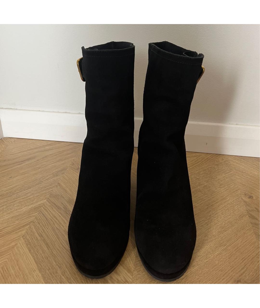 PRADA Черные замшевые ботильоны, фото 2