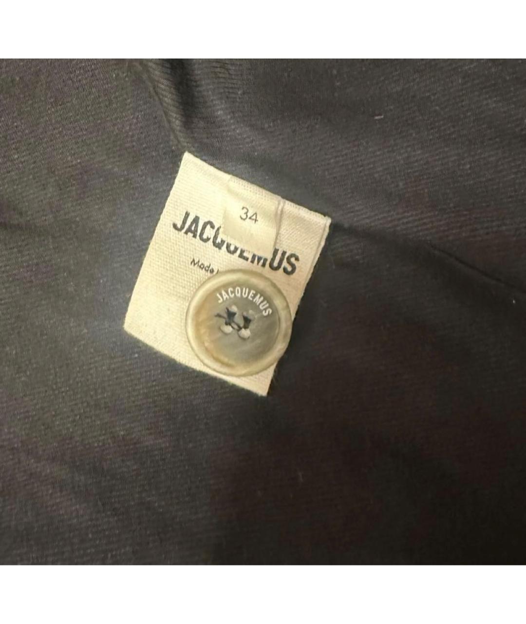 JACQUEMUS Черный жакет/пиджак, фото 3